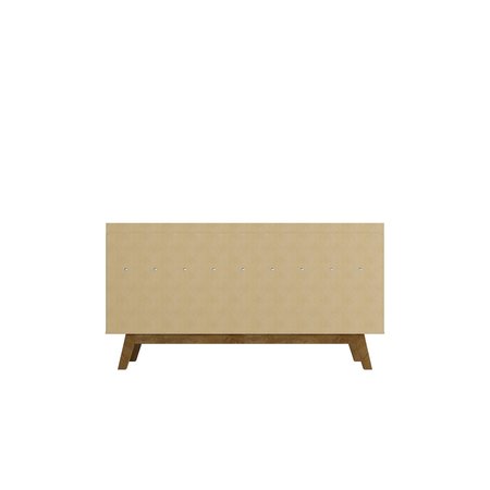 Manhattan Comfort Addie 53.54 Sideboard with 5 Shelves in White 244BMC6